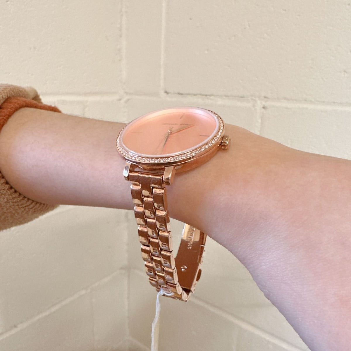 Michael Kors MK4400 Women's Charley Three-Hand Rose Gold-Tone Alloy Watch Michael Kors MK4400 Women's Charley Three-Hand Rose Gold-Tone Alloy Watch